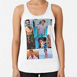 Ben Azelart - Racerback Tank Top