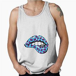 Ben Azelart Lips Tank Top