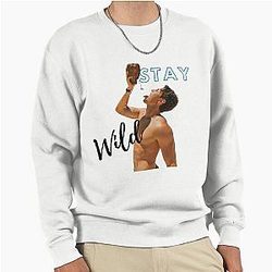 Ben Azelart Stay Wild Pullover Sweatshirt