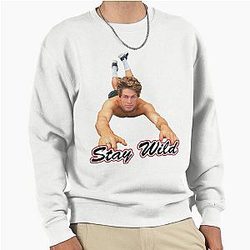 Ben Azelart Stay Wild Pullover Sweatshirt