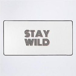 Ben Azelart Stay Wild Desk Mat