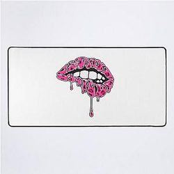 Ben Azelart Stay Wild Lip Desk Mat