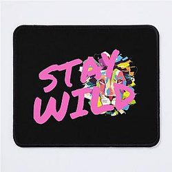 Stay Wild Ben Azelart Mouse Pad