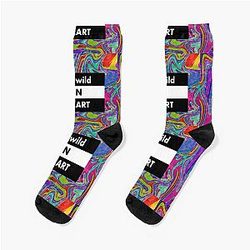 Stay Wild Ben Azelart Socks