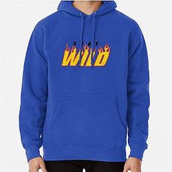 Ben Azelart Merch Stay Wild Fire Pullover Hoodie
