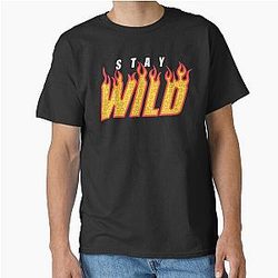 Stay Wild Fire Ben Azelart Classic T-Shirt