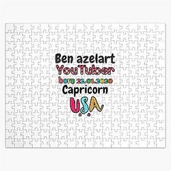 Ben Azelart YouTuber Jigsaw Puzzle