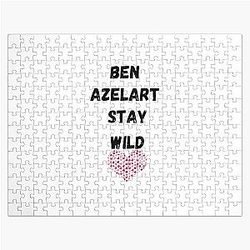 Funny Ben Azelart Stay Wild Puzzle