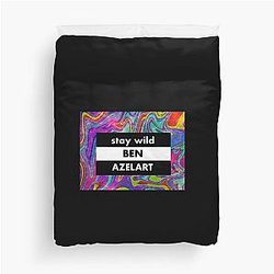 Art Azelart Stay Wild Duvet Cover