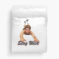 Ben Azelart Stay Wild Duvet Cover
