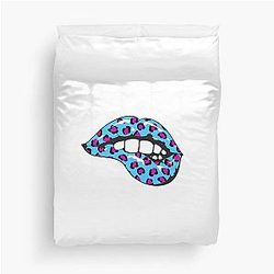 Ben Azelart Lips Duvet Cover