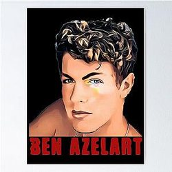 Ben Azelart Art Poster