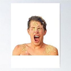 Ben Azelart Sandface Poster