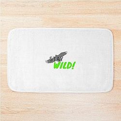 Stay Wild Ben Azealt Bath Mat