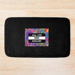 Art Ben Azelart Stay Wild Bath Mat