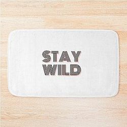 Ben Azelart Stay Wild Bath Mat