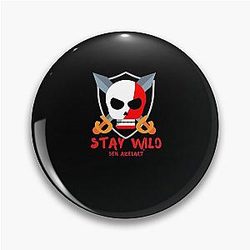 Stay Wild Ben Azelart Pin