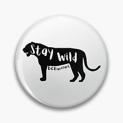 Ben Azelart Stay Wild Pin