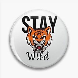 ben azelart - Stay Wild Pin