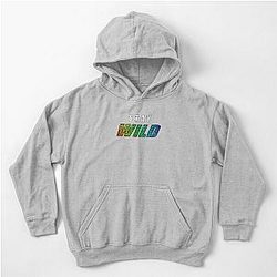 Stay Wild Ben Azelart Kids Pullover Hoodie
