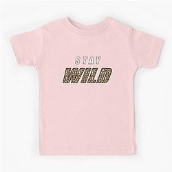 Stay Wild Ben Azelart Kids T-Shirt