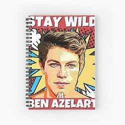 Stay Wild, Ben Azelart Spiral Notebook