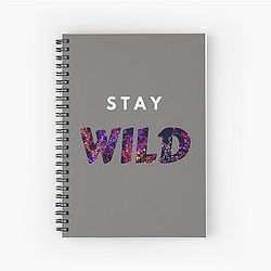 Stay Wild Ben Azelart Notebook