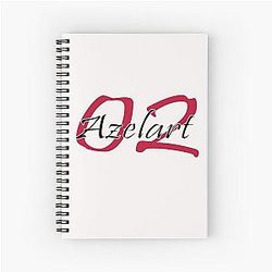 Ben Azelart Spiral Notebook