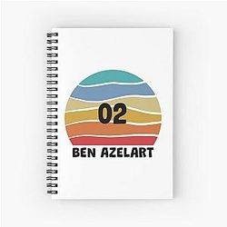Ben Azelart Spiral Notebook