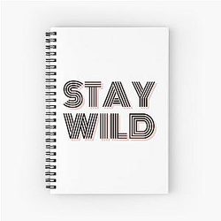 Ben Azelart Stay Spiral Notebook