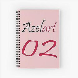 Ben Azelart Spiral Notebook