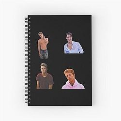 Ben Azelart Spiral Notebook