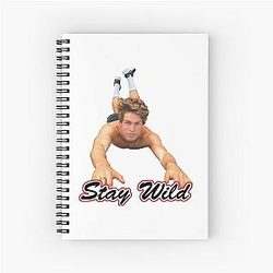 Ben Azelart Stay Wild Spiral Notebook