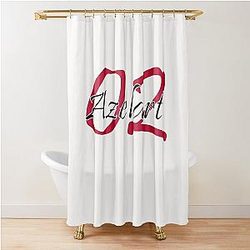Ben Azelart Shower Curtain