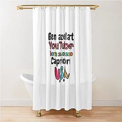Ben Azelart YouTuber Shower Curtain