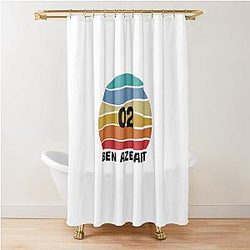Ben Azelart Shower Curtain