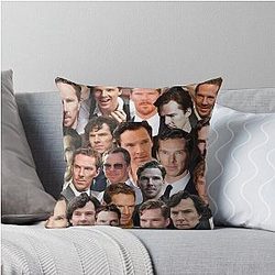 Benedict Cumberbatch Photo Throw Pillow