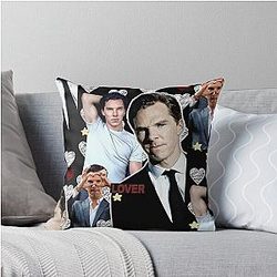 Benedict Cumberbatch high quality Throw Pillow
