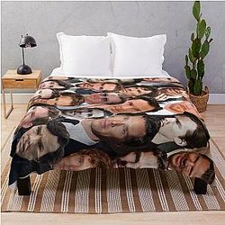 Benedict Cumberbatch Photo Throw Blanket