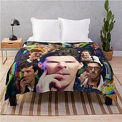 Benedict Cumberbatch Photo Throw Blanket