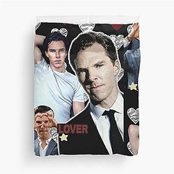 Benedict Cumberbatch Photo Duvet Cover