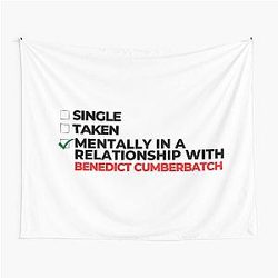 Mentally in A Relationship With Benedict Cumberbatch Tapestry
