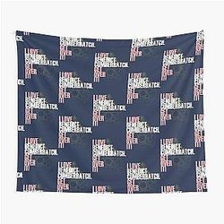 I love Benedict Cumberbatch get over it! magic circle Tapestry