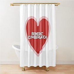I Heart Cumberbatch Shower Curtain