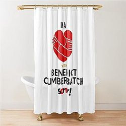 In a relationship with Benedict Cumberbatch Shower Curtain