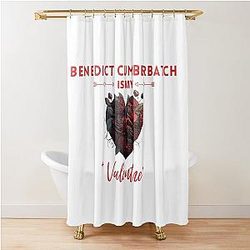 Benedict Cumberbatch Is My Valentine Shower Curtain
