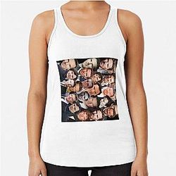 Benedict Cumberbatch Racerback Tank Top