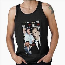 Benedict Cumberbatch Photo Collage Tank Top