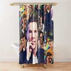Benedict Cumberbatch High Quality Shower Curtain