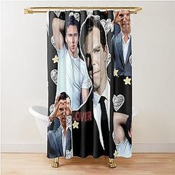 Benedict Cumberbatch Photo Shower Curtain